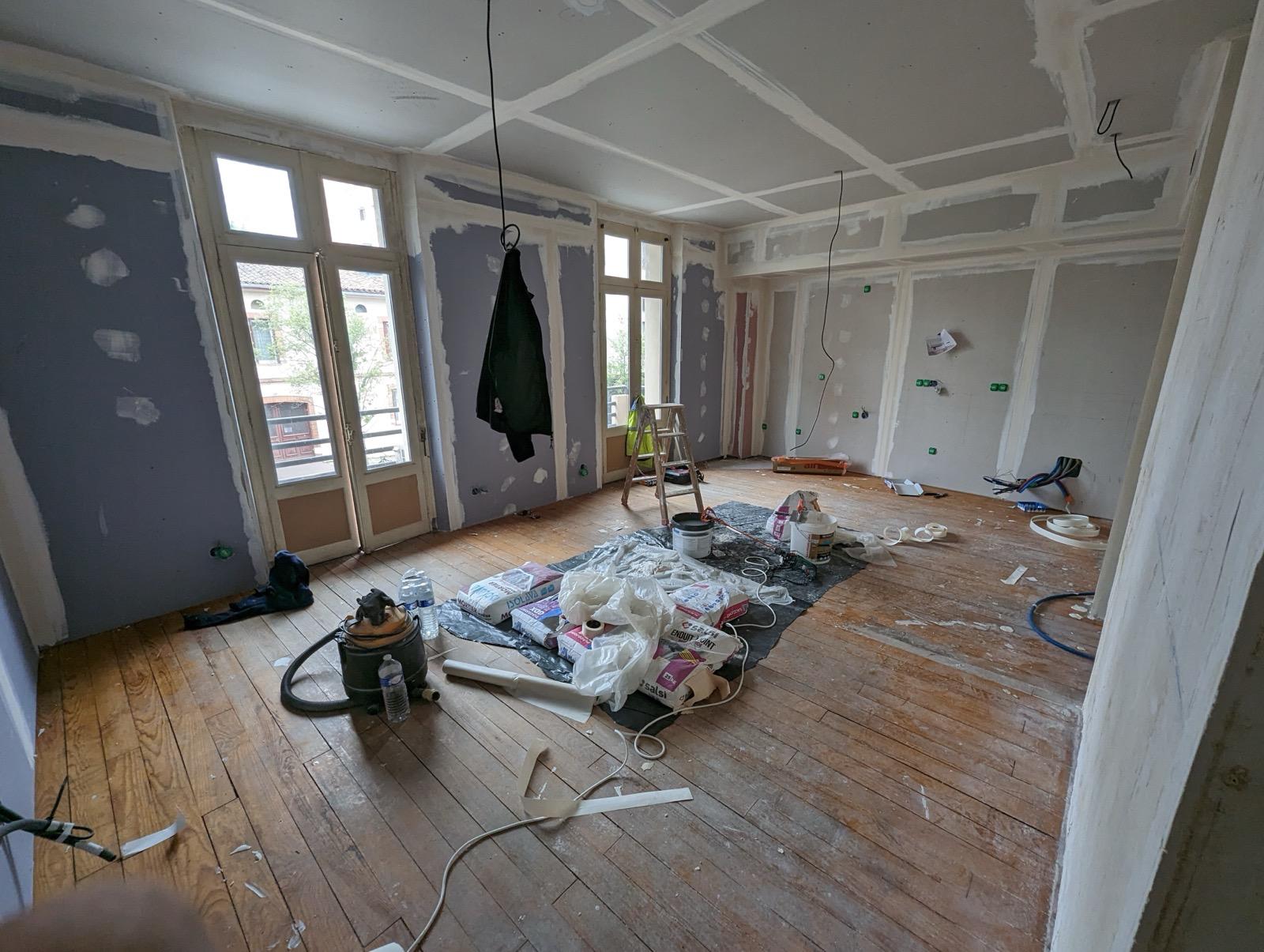 Après — Rénovation salon · Toulouse